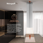 Превью картинка Островная вытяжка Weissgauff Sun 1400 Island BLDC White #24