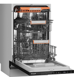 Превью картинка Посудомоечная машина 45см встраиваемая Weissgauff BDW 4537 #16