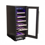 Превью картинка Шкаф винный  Cold Vine Винный холодильник (шкаф) компрессорный COLD VINE С18-КВТ1 #3