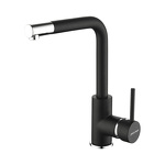 Превью картинка Смеситель для кухни Paulmark HONNER Ho212018-BLM Черный #1