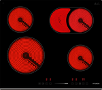 Превью картинка Электрическая варочная панель Hyundai HHE 6673 BG #1