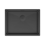 Превью картинка Металлическая мойка Paulmark NEXT 58 UNI PM215844-MBN Матовый черный #1