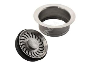 Картинка BoneCrusher Фланец для диспоузера Ø114 из нержавеющая сталь, мод. Fasolo, сатинированная поверхность