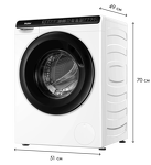 Превью картинка Стиральная машина с фронтальной загрузкой Haier HW50-BP1026 #2