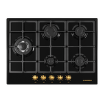 Превью картинка Газовая варочная панель Maunfeld EGHE.75.33CB.R\G #2