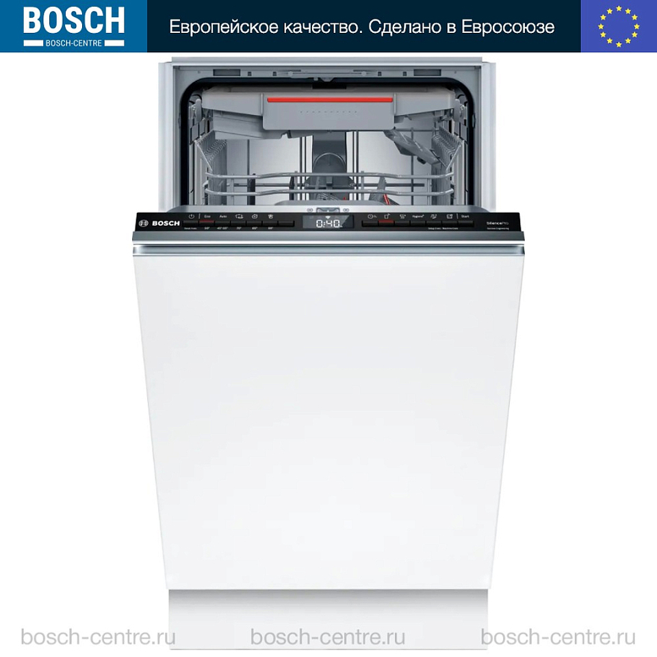 Фото Посудомоечная машина 45см встраиваемая Bosch SPV4HMX55Q