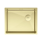 Превью картинка Металлическая мойка Paulmark NEXT-SKEW 54 UNI PM885444-LG Светлое золото #2