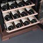 Превью картинка Шкаф винный  Meyvel Винный холодильник (шкаф) компрессорный MEYVEL MV46PRO-KBT2 (Итальянский орех) #10