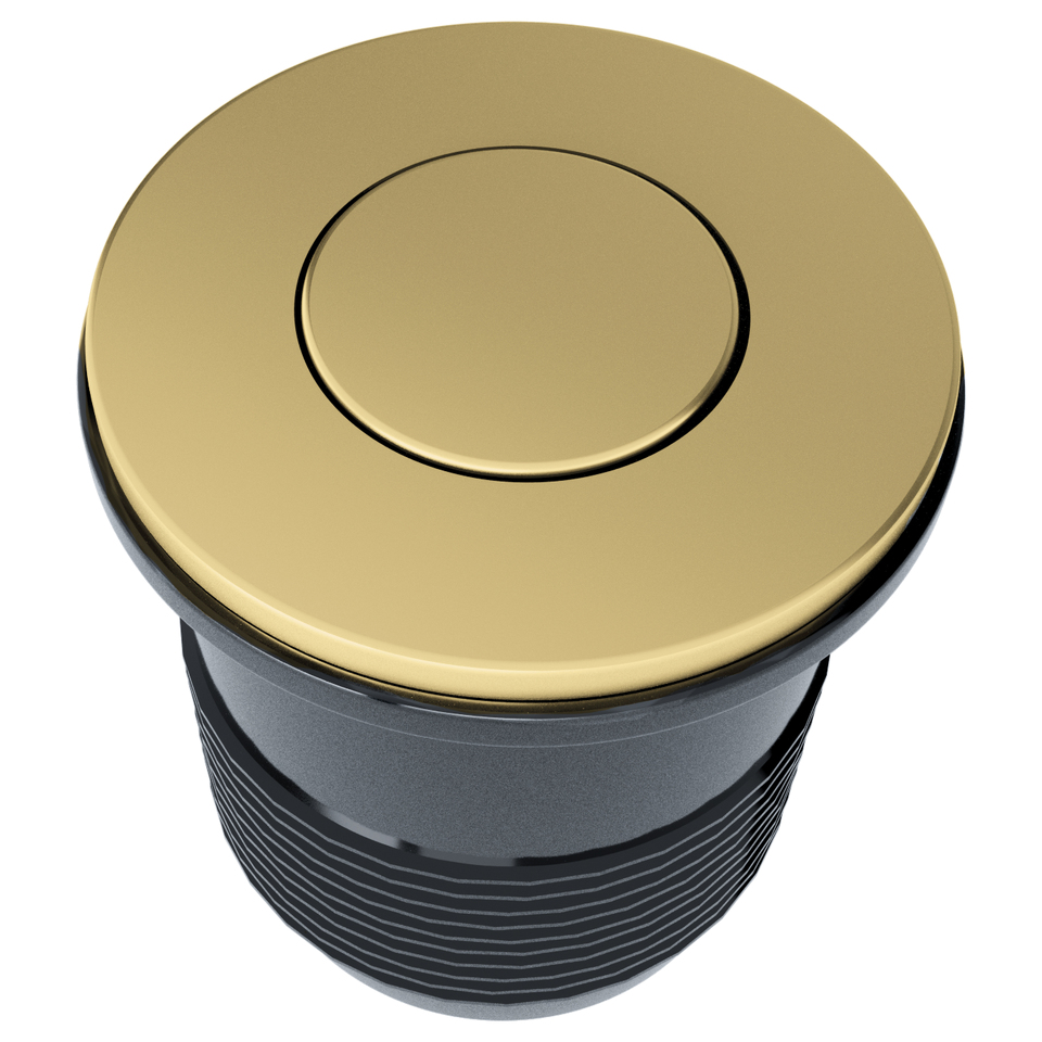 Фото Пневмокнопка для измельчителя Paulmark Пневматическая кнопка PM032 PM032-LG Светлое золото