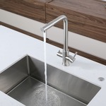 Превью картинка Смеситель для кухни GranFest Z-5421 Черный #2