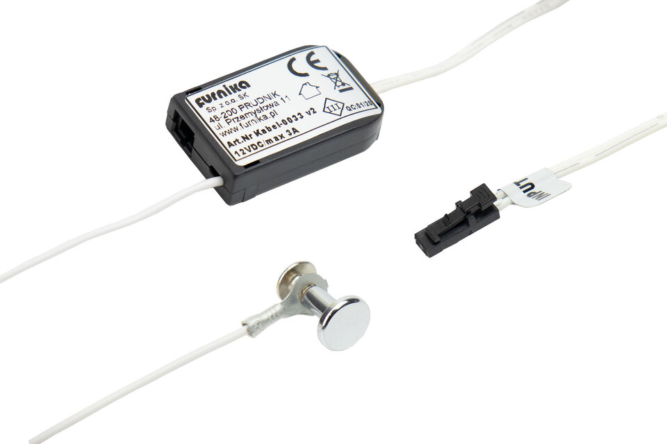 Фото Furnika Сенсорный выключатель TOUCH SWITCH, врезной, хром