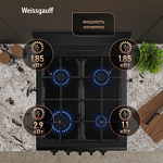 Превью картинка Газовая плита Weissgauff WGSM 5000 B #5