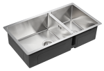 Превью картинка Металлическая мойка Paulmark GERBERG 78/2S UNI PM227844-BS Брашированная сталь #3