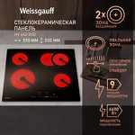 Превью картинка Электрическая варочная панель Weissgauff HV 642 BSG #6