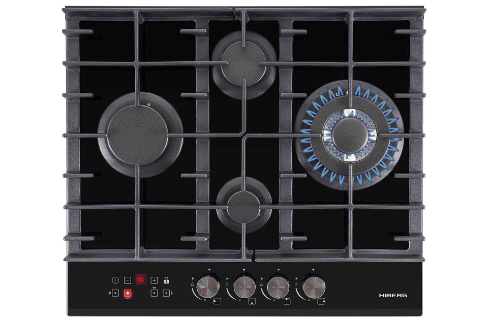 Фото Газовая варочная панель HIBERG VM 6145 B