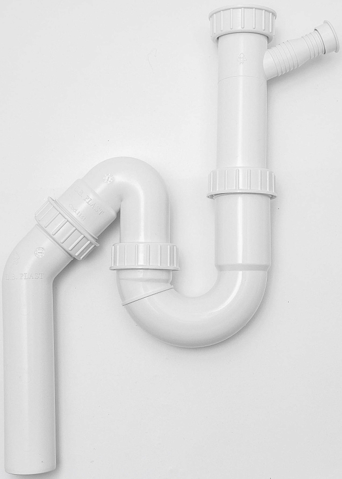 Фото BoneCrusher Сифон U-образный /1 чаша/ посудомоечная машина