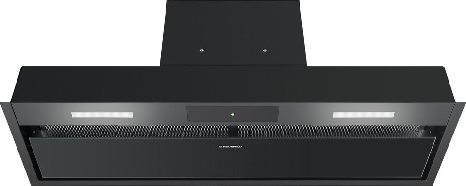 Фото Полновстраиваемая вытяжка Maunfeld Fantasy 90 черный