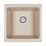 Превью картинка Гранитная мойка Paulmark GERA 50 PM104546-BE Бежевый #1