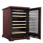 Превью картинка Шкаф винный  Meyvel Винный холодильник (шкаф) компрессорный MEYVEL MV46PRO-KBT2 (Спелая вишня) #5