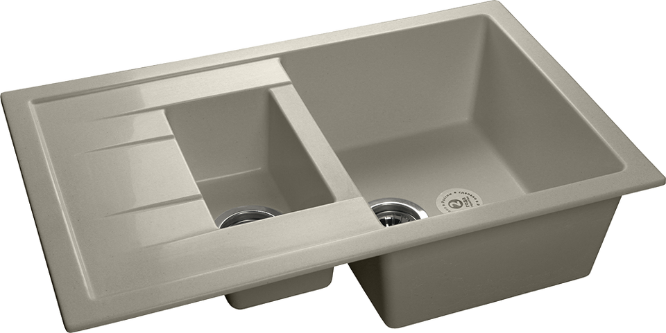 Фото Мраморная мойка GranFest QUADRO 775KL Топаз