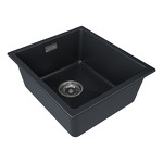 Превью картинка Гранитная мойка Paulmark LUMI 41 UNI LU41-AN Антрацит #3