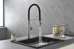 Превью картинка Смеситель для кухни Paulmark BARREL Ba214029-BS брашированная сталь #5