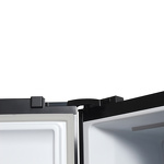 Превью картинка  Холодильник side by side Hyundai CS5003F ЧЕРНОЕ СТЕКЛО #10