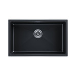 Превью картинка Гранитная мойка Paulmark LUMI 74 UNI LU74-BLM Черный #1