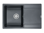 Превью картинка Кварцевая мойка Paulmark FLUGEN 50-780 PM217850-BLM Черный #2