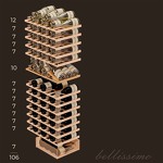 Превью картинка Шкаф винный  Meyvel Винный холодильник (шкаф) компрессорный MEYVEL MV106-KST2 (Slim) #2