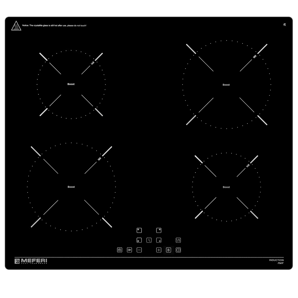 Фото Индукционная варочная панель Meferi MIH604BK POWER
