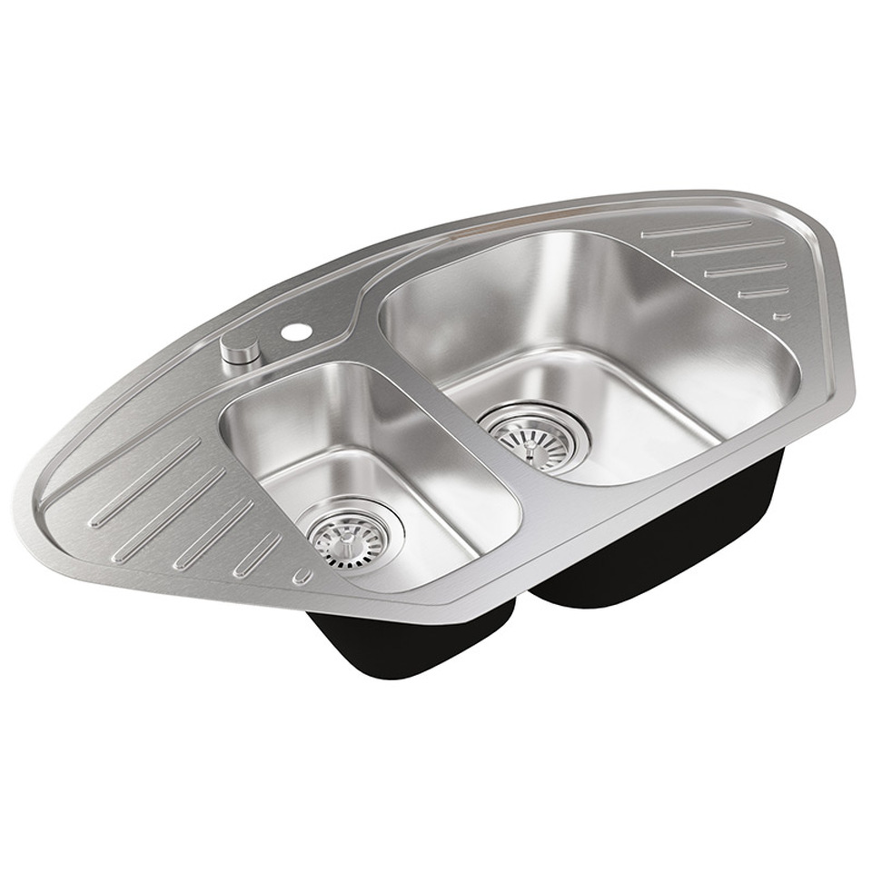 Фото Металлическая мойка EMAR OL-310