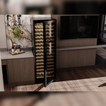 Превью картинка Шкаф винный встраиваемый Meyvel Винный холодильник (шкаф) компрессорный MEYVEL MV171-KBT1 #16