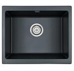 Превью картинка Кварцевая мойка Paulmark GERA 60 PM205546-BLM Черный #2