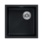Превью картинка Гранитная мойка Paulmark LUMI 45 UNI-SKEW LU45SK-BLM Черный #2