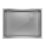 Превью картинка Металлическая мойка Paulmark NEXT-SKEW 58 UNI PM885844-BS Брашированная сталь #2