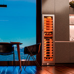 Превью картинка Шкаф винный  Meyvel Винный холодильник (шкаф) компрессорный MEYVEL MV106-KST2 (Slim) #17