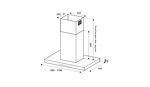 Превью картинка Островная вытяжка Bertazzoni KTI120P1AXT #4