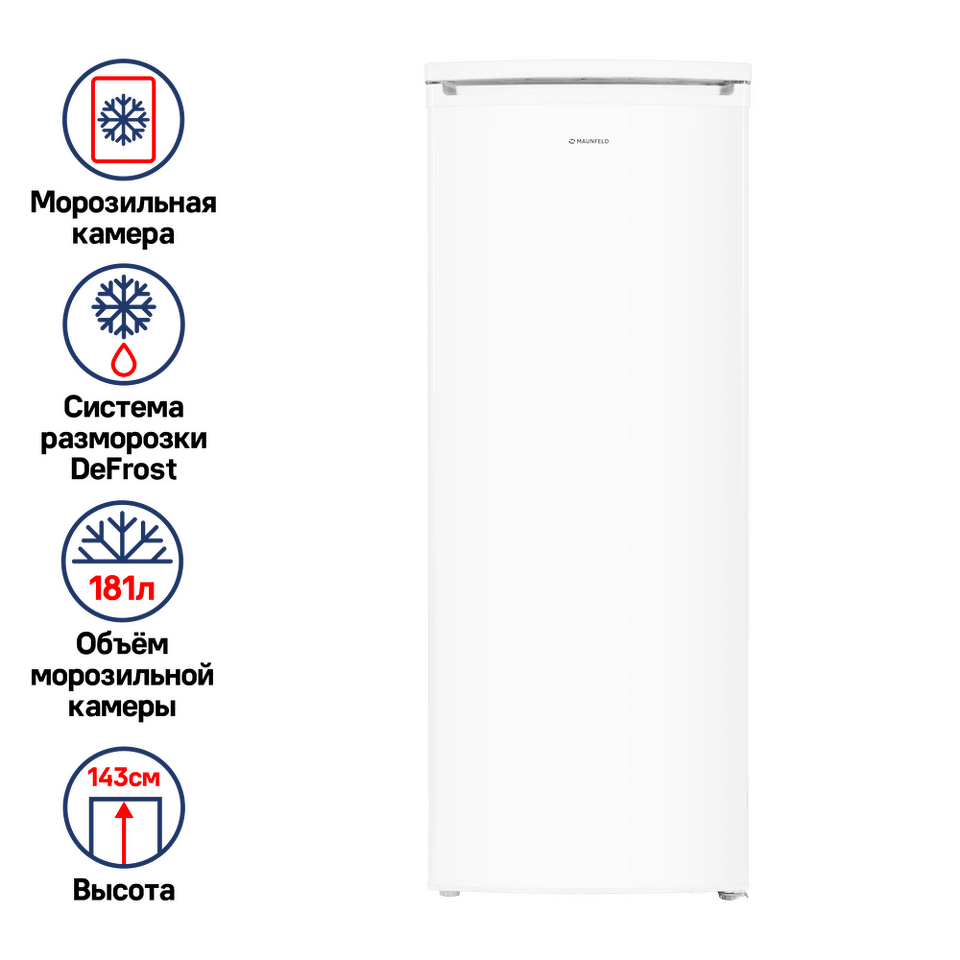 Фото Камера морозильная Maunfeld MFFR143W