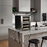 Превью картинка Шкаф винный  Meyvel Винный холодильник (шкаф) термоэлектрический MEYVEL MV12-SF2 (EASY) #13