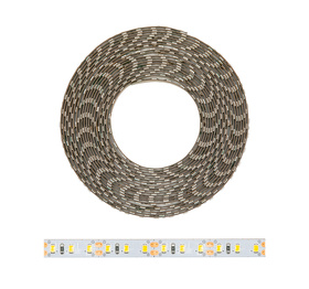 Картинка Светодиодная лента DLIGHT, ширина 8 мм, длина 5000 мм, 120 led/м, 12 V, 9.6 W/м, дневной (4000K)