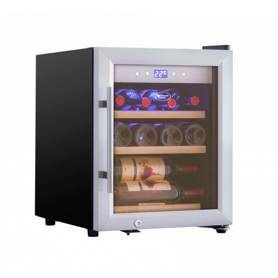Фото Шкаф винный  Cold Vine Винный холодильник (шкаф) компрессорный COLD VINE С12-КSF1