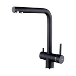 Превью картинка Смеситель для кухни Paulmark SKALEN Sk213020-BLM Черный #1