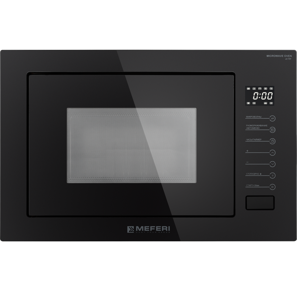 Фото Печь микроволновая встраиваемая Meferi MMO6025BK ULTRA