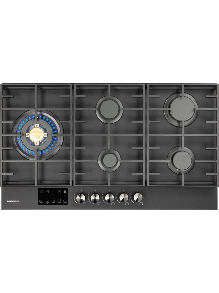 Фото Газовая варочная панель HIBERG VM 9255 B