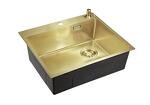 Превью картинка Металлическая мойка EMAR EMB-560(TOP) PVD Matt Gold #1
