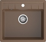 Превью картинка Мраморная мойка GranFest QUADRO 561 Терракот #1