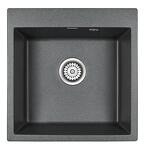 Превью картинка Кварцевая мойка Paulmark KANTE 50 PM105152-DG Графит DG #2