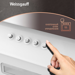 Превью картинка Наклонная вытяжка Weissgauff Zaurak 50 PB WH #5