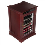 Превью картинка Шкаф винный  Cold Vine Винный холодильник (шкаф) компрессорный COLD VINE С46-WM1(CLASSIC) #9